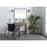 Elegant Lighting Hudson 36" Bathroom Vanity, Natural Oak