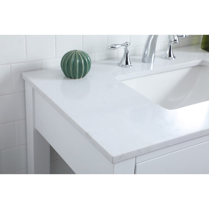 Elegant Lighting Hudson 36" Bathroom Vanity, White