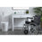 Elegant Lighting Hudson 36" Bathroom Vanity, White