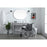 Elegant Lighting Hudson 42" Bathroom Vanity, Grey