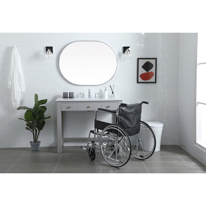 Elegant Lighting Hudson 42" Bathroom Vanity, Grey