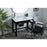 Elegant Lighting Hudson 42" Bathroom Vanity, Black