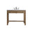 Elegant Lighting Hudson 42" Bathroom Vanity, Natural Oak - VF14842NT