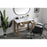 Elegant Lighting Hudson 42" Bathroom Vanity, Natural Oak