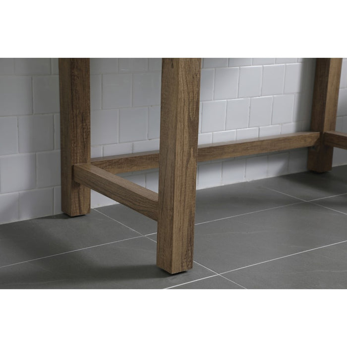 Elegant Lighting Hudson 42" Bathroom Vanity, Natural Oak