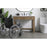 Elegant Lighting Hudson 42" Bathroom Vanity, Natural Oak