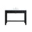 Elegant Lighting Hudson 48" Bathroom Vanity, Black - VF14848MBK