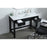 Elegant Lighting Hudson 48" Bathroom Vanity, Black