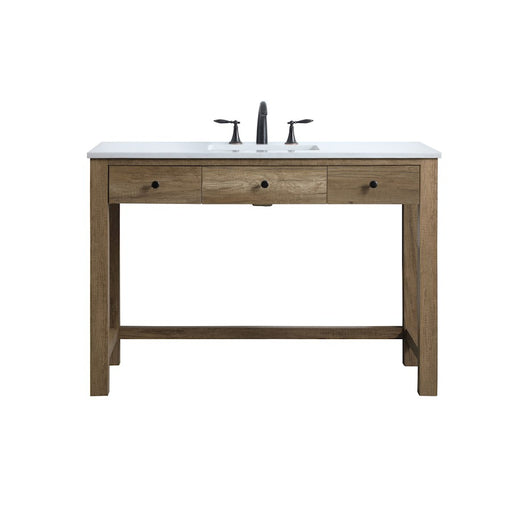 Elegant Lighting Hudson 48" Bathroom Vanity, Natural Oak - VF14848NT