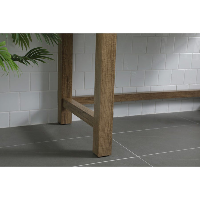 Elegant Lighting Hudson 48" Bathroom Vanity, Natural Oak