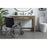 Elegant Lighting Hudson 48" Bathroom Vanity, Natural Oak
