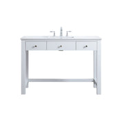 Elegant Lighting Hudson 48" Bathroom Vanity, White - VF14848WH