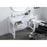 Elegant Lighting Hudson 48" Bathroom Vanity, White