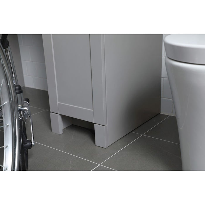 Elegant Lighting Cooper 54"L Bathroom Vanity, Grey