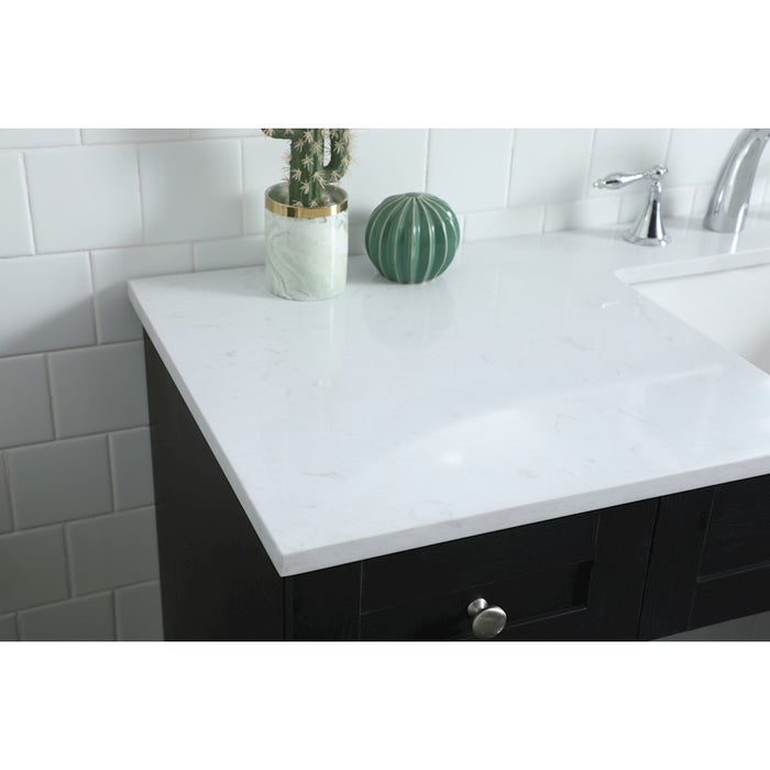 Elegant Lighting Cooper 54"L Bathroom Vanity, Black