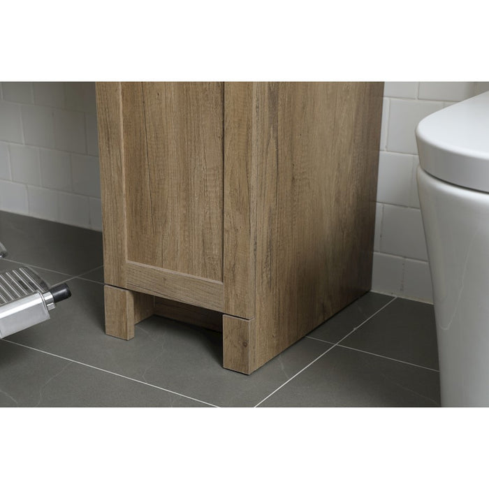 Elegant Lighting Cooper 54"L Bathroom Vanity, Natural Oak