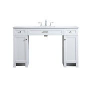Elegant Lighting Cooper 54"L Bathroom Vanity, White - VF14954WH