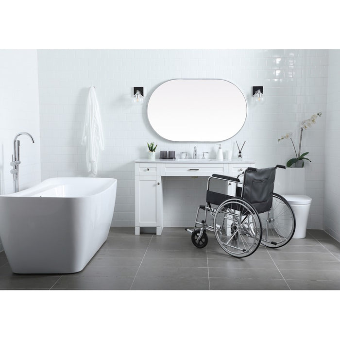 Elegant Lighting Cooper 54"L Bathroom Vanity, White