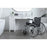 Elegant Lighting Cooper 54"L Bathroom Vanity, White
