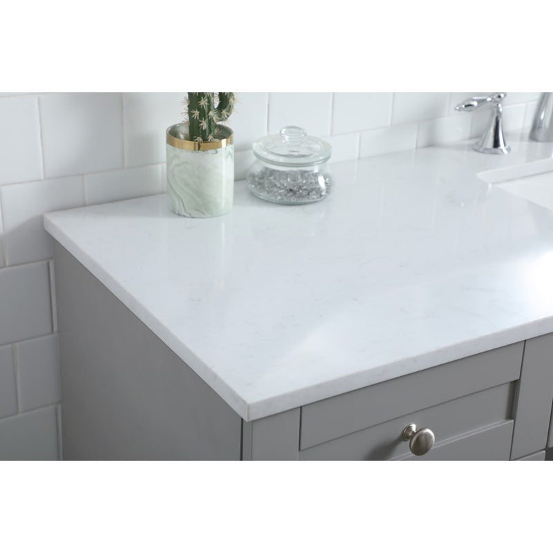 Elegant Lighting Cooper 60"L Bathroom Vanity, Grey