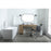 Elegant Lighting Cooper 60"L Bathroom Vanity, Natural Oak