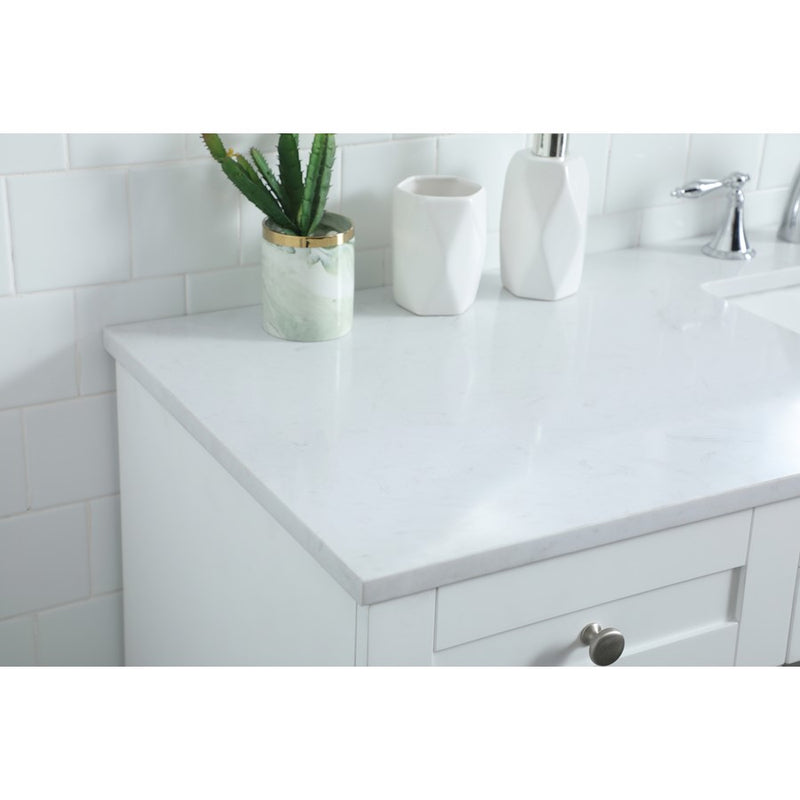 Elegant Lighting Cooper 60"L Bathroom Vanity, White