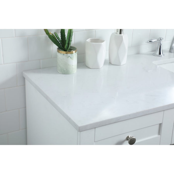 Elegant Lighting Cooper 60"L Bathroom Vanity, White