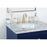 Elegant Kitchen/Bath Americana 24" Single Bathroom Vanity, Blue