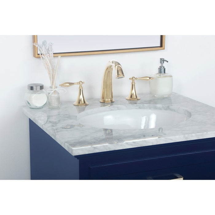 Elegant Kitchen/Bath Americana 24" Single Bathroom Vanity, Blue
