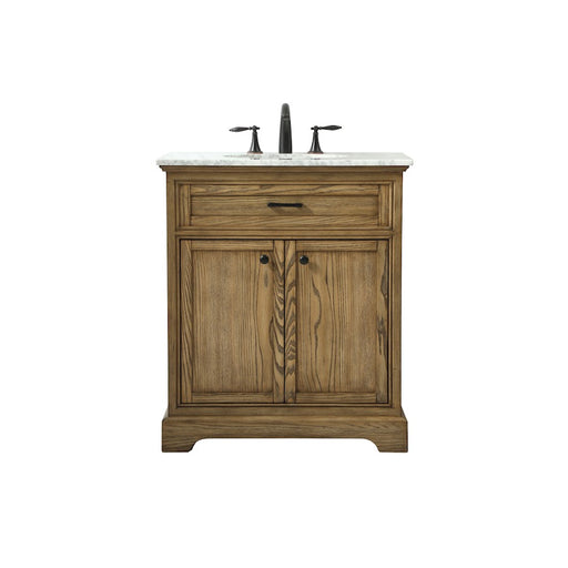 Elegant Kitchen/Bath Americana 30" Single Bathroom Vanity, Driftwood - VF15030DW