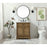Elegant Kitchen/Bath Americana 30" Single Bathroom Vanity, Driftwood