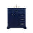Elegant Kitchen/Bath Americana 32" Single Bathroom Vanity, Blue - VF15032BL
