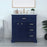 Elegant Kitchen/Bath Americana 32" Single Bathroom Vanity, Blue