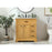 Elegant Americana 32" Single Bathroom Vanity, Natural Wood