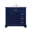 Elegant Kitchen/Bath Americana 36" Single Bathroom Vanity, Blue - VF15036BL