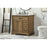 Elegant Kitchen/Bath Americana 36" Single Bathroom Vanity, Driftwood