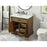Elegant Kitchen/Bath Americana 36" Single Bathroom Vanity, Driftwood
