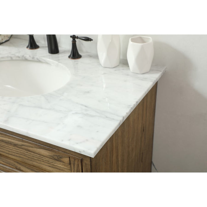 Elegant Kitchen/Bath Americana 36" Single Bathroom Vanity, Driftwood