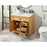 Elegant Americana 36" Single Bathroom Vanity, Natural Wood