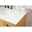 Elegant Americana 42" Single Bathroom Vanity, Natural Wood