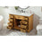 Elegant Americana 48" Single Bathroom Vanity, Natural Wood