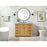 Elegant Americana 48" Single Bathroom Vanity, Natural Wood