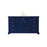 Elegant Kitchen/Bath Americana 60" Single Bathroom Vanity, Blue - VF15060BL