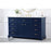 Elegant Kitchen/Bath Americana 60" Single Bathroom Vanity, Blue
