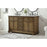 Elegant Americana 60" Double Bathroom Vanity, Driftwood