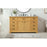 Elegant Americana 60" Single Bathroom Vanity, Natural Wood