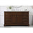 Elegant Kitchen/Bath Americana 60" Single Bathroom Vanity, Teak