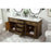 Elegant Americana 72" Double Bathroom Vanity, Driftwood