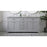 Elegant Kitchen/Bath Americana 72" Double Bathroom Vanity, Grey