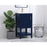 Elegant Kitchen/Bath Aubrey 18" Single Bathroom Vanity, Blue